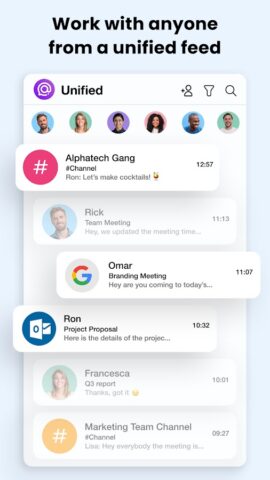 Spike: AI Email & Team Chat для Android — скриншот 2
