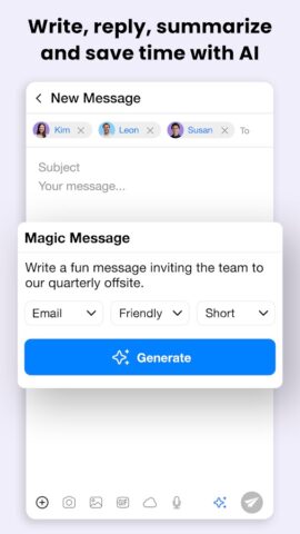 Spike: AI Email & Team Chat для Android — скриншот 3
