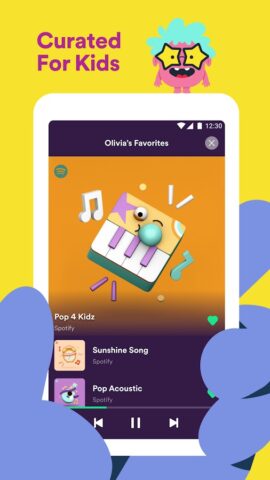 Spotify Kids для Android — скриншот 2