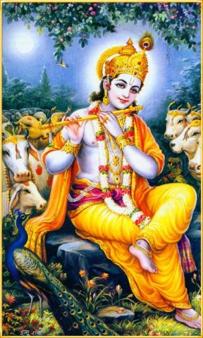 Sri Krishna God Wallpapers для Android — скриншот 2