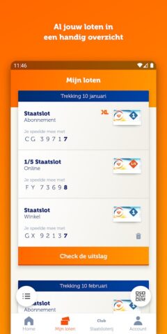 Staatsloterij для Android — скриншот 2