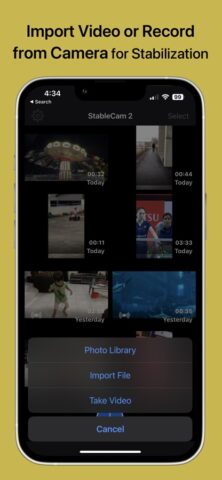StableCam 2: Видео Стабилиза для iOS — скриншот 5