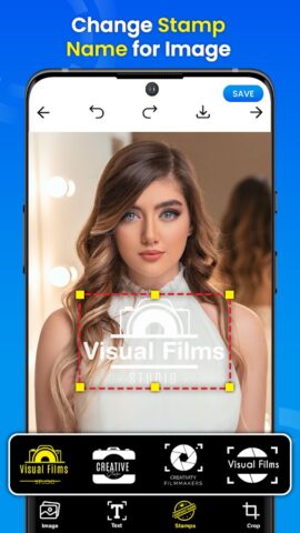 Stamp Maker: Photos Watermark для Android — скриншот 1