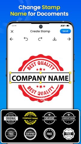 Stamp Maker: Photos Watermark для Android — скриншот 5