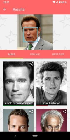 Star by Face для Android — скриншот 1