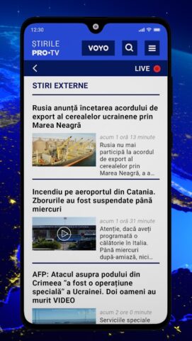 Stirile ProTV для Android — скриншот 4
