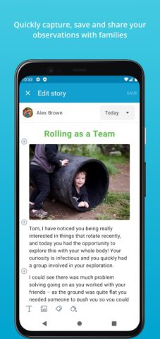 Storypark for Educators для Android — скриншот 2