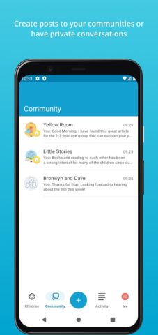 Storypark for Educators для Android — скриншот 3