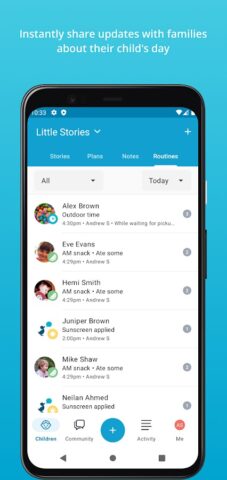 Storypark for Educators для Android — скриншот 4