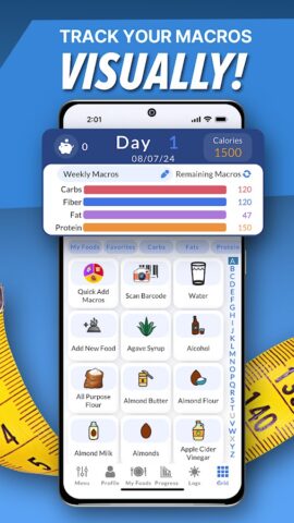 Stupid Simple Macro Tracker для Android — скриншот 1