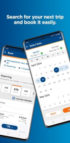 Sun Country Airlines для Android — скриншот 4