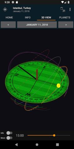 Sunrise Sunset для Android — скриншот 2