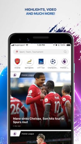 SuperSport для Android — скриншот 4