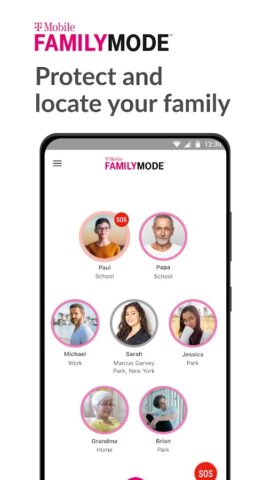 T-Mobile® FamilyMode™ для Android — скриншот 1