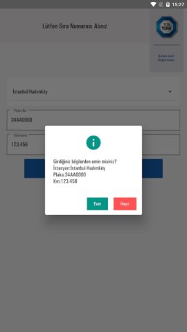 TÜVTÜRK для Android — скриншот 3