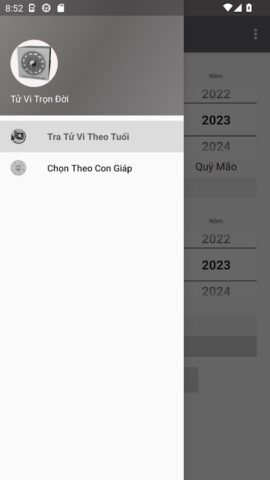 Tử Vi Trọn Đời для Android — скриншот 2