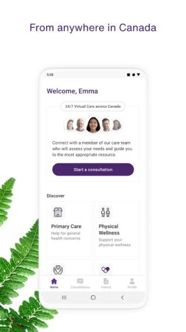 TELUS Health Virtual Care для Android — скриншот 4