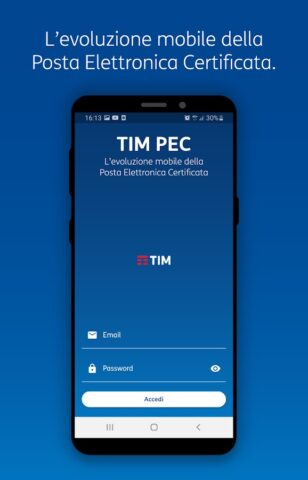 TIM PEC для Android — скриншот 1