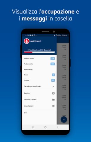 TIM PEC для Android — скриншот 2