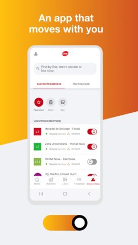 TMB App (Metro Bus Barcelona) для Android — скриншот 5