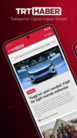 TRT Haber для Android — скриншот 1