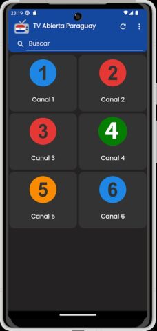 TV Abierta Paraguay для Android — скриншот 1