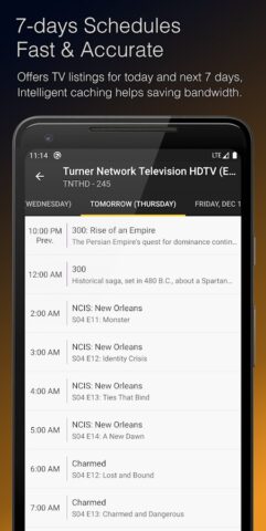 TV Listings & Guide Plus для Android — скриншот 2