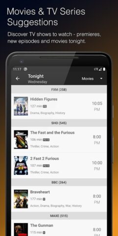TV Listings & Guide Plus для Android — скриншот 3