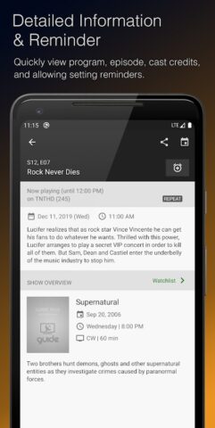 TV Listings & Guide Plus для Android — скриншот 4