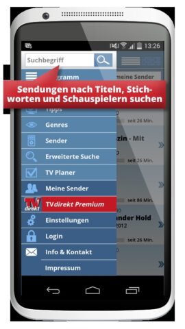 TVdirekt – Fernsehprogramm для Android — скриншот 3
