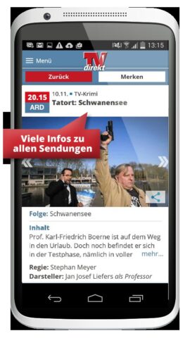 TVdirekt – Fernsehprogramm для Android — скриншот 4