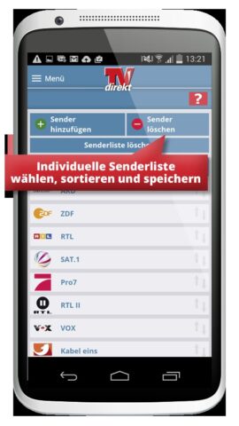 TVdirekt – Fernsehprogramm для Android — скриншот 5