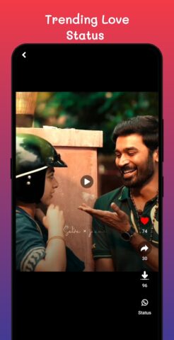 Tamil FullScreen Status Videos для Android — скриншот 3