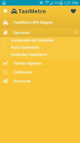 TaxíMetro GPS Bogotá для Android — скриншот 2