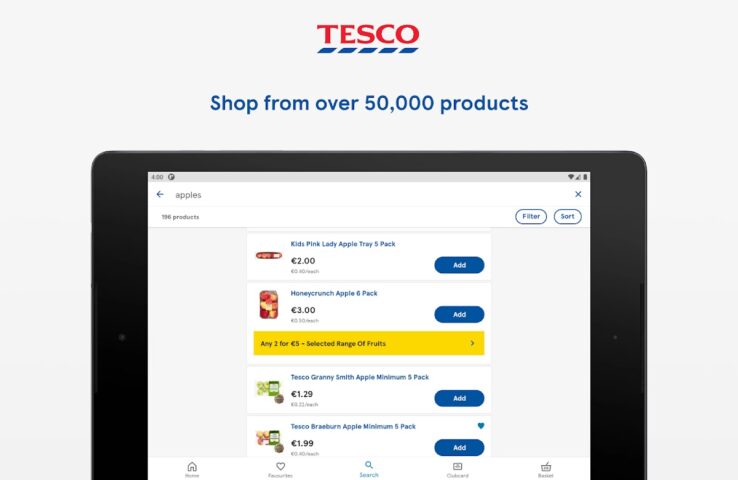 Tesco Ireland для Android — скриншот 5