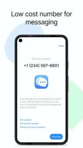 Text Us™ Burner Messenger Chat для Android — скриншот 1