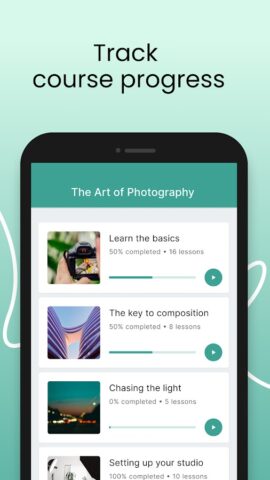Thinkific для Android — скриншот 2