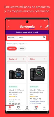 Tiendamia — Compras Online для Android — скриншот 2