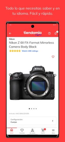 Tiendamia — Compras Online для Android — скриншот 3