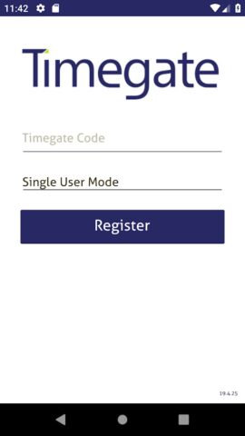 Timegate Employee для Android — скриншот 1