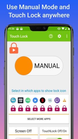 Touch Lock — Screen lock для Android — скриншот 4