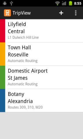 TripView Lite для Android — скриншот 1