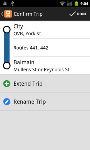 TripView Lite для Android — скриншот 5