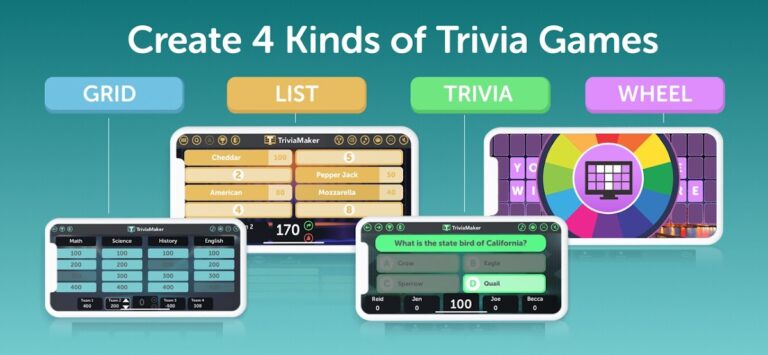 TriviaMaker — Quiz Creator для Android — скриншот 1
