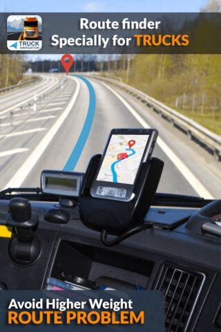 Truck Gps Navigation для Android — скриншот 1