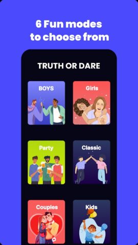 Truth or Dare Questions для Android — скриншот 1