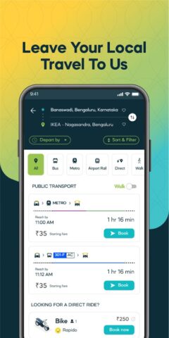 Tummoc: Bus & Metro Ticketing для Android — скриншот 3