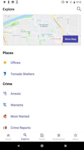 Tuscaloosa County Sheriff для Android — скриншот 3