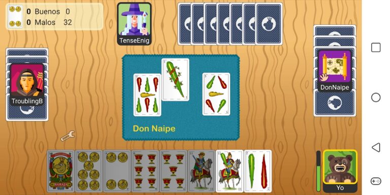 Tute a Cuatro для Android — скриншот 2