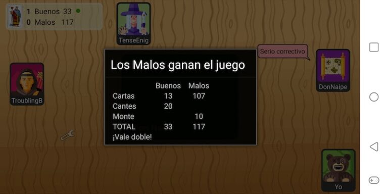 Tute a Cuatro для Android — скриншот 5